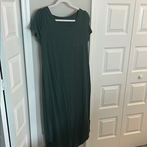 Casual Green Women's Dress